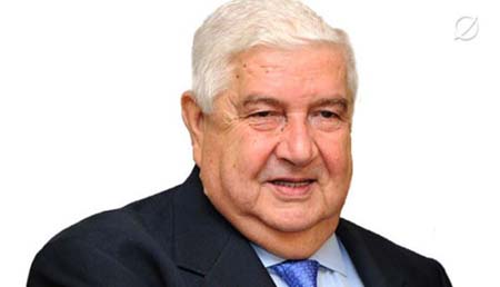 Ngoại trưởng Syria Walid al-Moualem.
